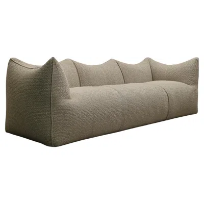 Pre-owned Mario Bellini Le Bambole 3 Seater Sofa Designed By  For C&b Italia 1972 In Gray