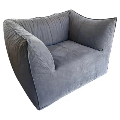 Pre-owned Mario Bellini Le Bambole Lounge Chair, B&b Italia, 1970s In Gray