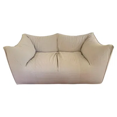 Pre-owned Mario Bellini Le Bambole Two Seat Sofa (lba2) By  In Brown