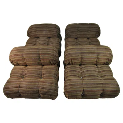 Pre-owned Mario Bellini Modular Sofa "camaleonda", Design  For B&b, Italy, 1970 In Brown
