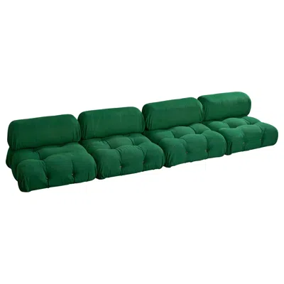 Pre-owned Mario Bellini , Modular Sofa, Fabric, Metal, Italy, 1970s In Blue