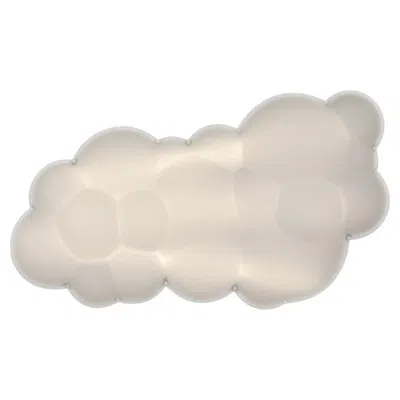 Pre-owned Mario Bellini Nemo Nuvola H20 Led 2700k Wall Lamp 120v, 66w In White By