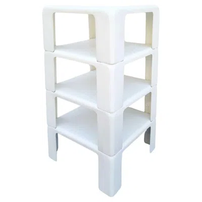 Pre-owned Mario Bellini Set Of Quattro Gatti Coffee Tables Design By  For C&b Italia, 60s In Gray