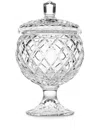 Mario Cioni & C Tall Crystal Vase In White