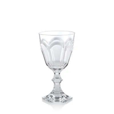 Mario Luca Giusti Acrylic Dolce Vita Water Goblet In Clear