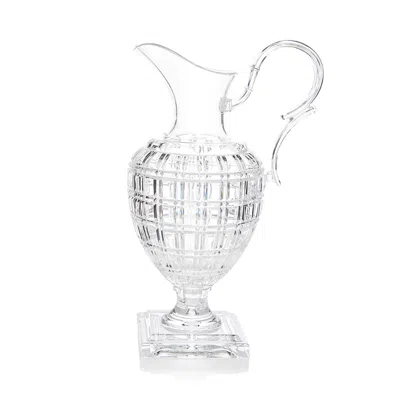 Mario Luca Giusti Acrylic Imperial Pitcher In Clear