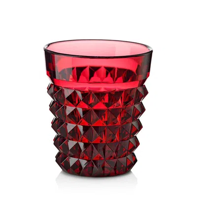 Mario Luca Giusti Acrylic Palazzo Tumbler In Red