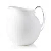 Mario Luca Giusti Acrylic Palla Glazed Pitcher In White