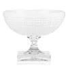 Mario Luca Giusti Acrylic Winston Acrylic Footed Coupe Glass In White