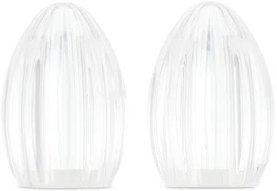 Mario Luca Giusti Bonnie & Clyde Shaker Set In Clear