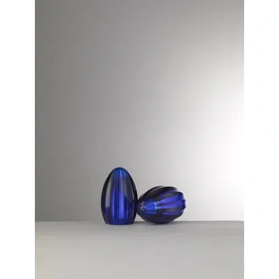Mario Luca Giusti Bonnie Clyde Salt And Pepper Shaker Set In Blue
