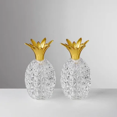 Mario Luca Giusti Caterina Vittoria Salt And Pepper Shakers In Clear