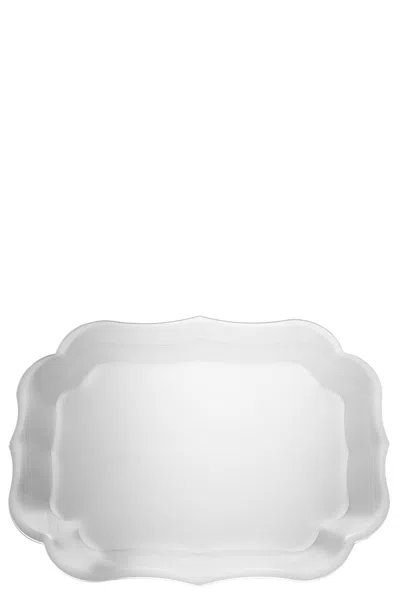 Mario Luca Giusti 'della Robbia' Tray In White
