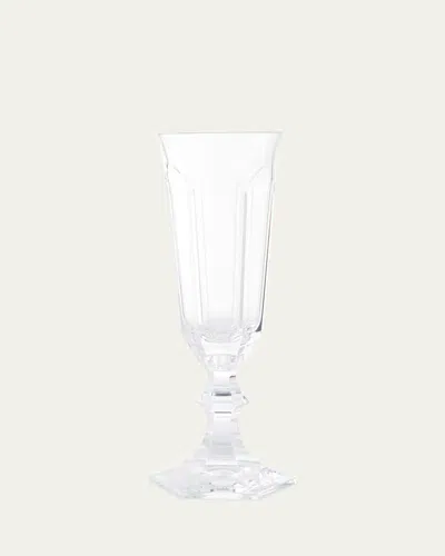 Mario Luca Giusti Dolce Vita Champagne Flute, Set Of 6 In Clear