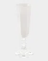 Mario Luca Giusti Dolce Vita Champagne Flute In White