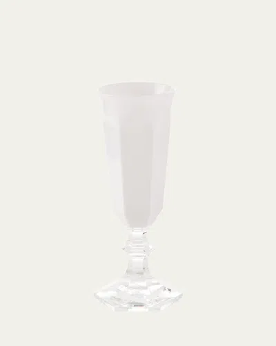 Mario Luca Giusti Dolce Vita Champagne Flute In White