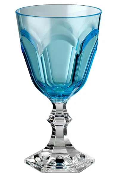 Mario Luca Giusti 'dolce Vita' Wine Glass 120 ml In Blue