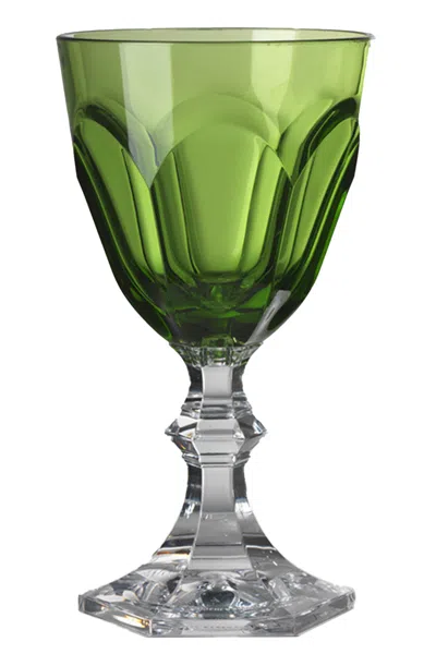 Mario Luca Giusti 'dolce Vita' Wine Glass 120 ml In Green