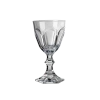 Mario Luca Giusti Set Of 6 Dolce Vita Acrylic Wine Glasses In Clear Wine
