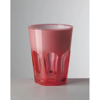 Mario Luca Giusti Double Face Drinking Glass In Fuschia