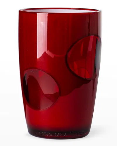 Mario Luca Giusti Fisheye Highball In Red