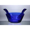 Mario Luca Giusti Fulmine Salad Bowl With Servers In Blue