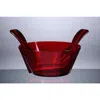 Mario Luca Giusti Fulmine Salad Bowl With Servers In Red