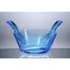 Mario Luca Giusti Fulmine Salad Bowl With Servers In Turquoise