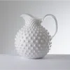 Mario Luca Giusti Gene Krupa Textured Pitcher In White