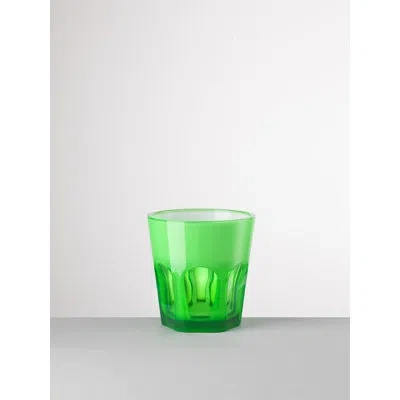 Mario Luca Giusti Gulli 12 Oz. Acrylic Drinking Glass In Green