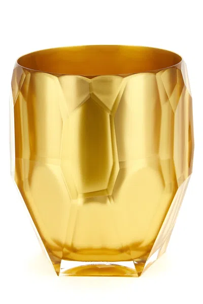 Mario Luca Giusti Ice Bowl 'antartica' ⌀ 20 Cm In Gold