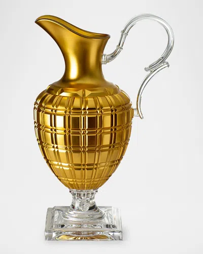 Mario Luca Giusti Imperial Pitcher In Gold