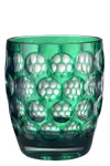 Mario Luca Giusti 'lente' Low Glass 400 ml In Green