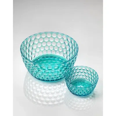 Mario Luca Giusti Lente Salad Bowl In Turquoise