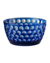 Mario Luca Giusti Acrylic Lente Snack And Cereal Bowl In Royal Blue