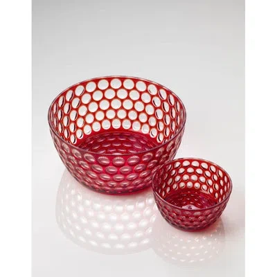 Mario Luca Giusti Lente Snack/cereal Bowl In Red