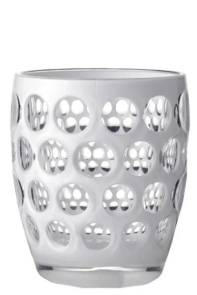 Mario Luca Giusti Low Glass 'lente' 400 ml In White