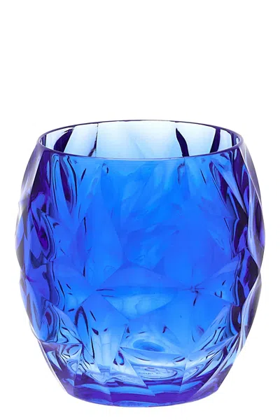 Mario Luca Giusti Low Glass 'venezia Tumbler' 250 ml In Blue