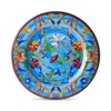 Mario Luca Giusti Melamine Pancale Dinner Plate In Blue