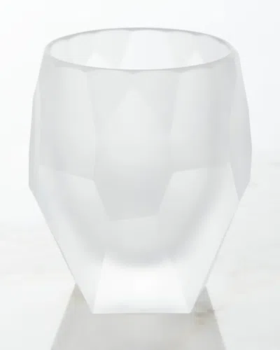 Mario Luca Giusti Milly Large Acrylic Tumbler, Frost In White Frost