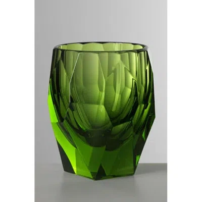 Mario Luca Giusti Milly Large  Drinking Glass In Green