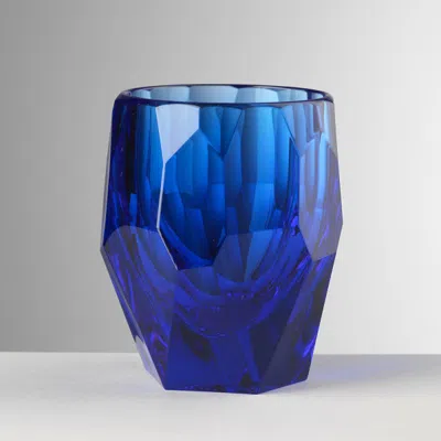 Mario Luca Giusti Milly Large Tumbler Set Of 6 In Blue