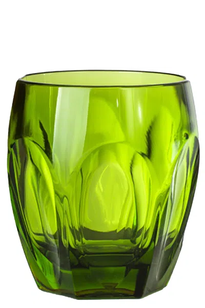 Mario Luca Giusti 'novella' Water Glass 290 ml In Green
