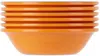 Mario Luca Giusti Orange Saint Tropez Bowl Set, 6 Pcs In Orrange