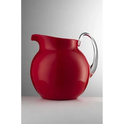 Mario Luca Giusti Palla 101.5oz. Pitcher In Red