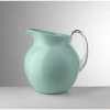 Mario Luca Giusti Palla Glaze Pitcher In Green