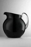 Mario Luca Giusti Palla Glaze Pitcher In Black
