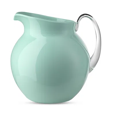 Mario Luca Giusti Palla Glaze Pitcher In Green