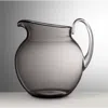 Mario Luca Giusti Acrylic Palla Transparente Pitcher In Grey