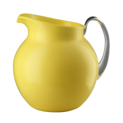 Mario Luca Giusti Pallina Pitcher In Yellow